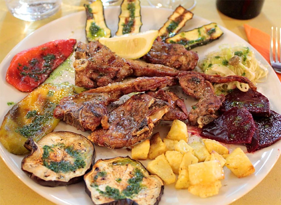 agnello alla griglia
