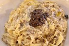 Fettuccine fatte in casa Ricotta e Tartufo Nero