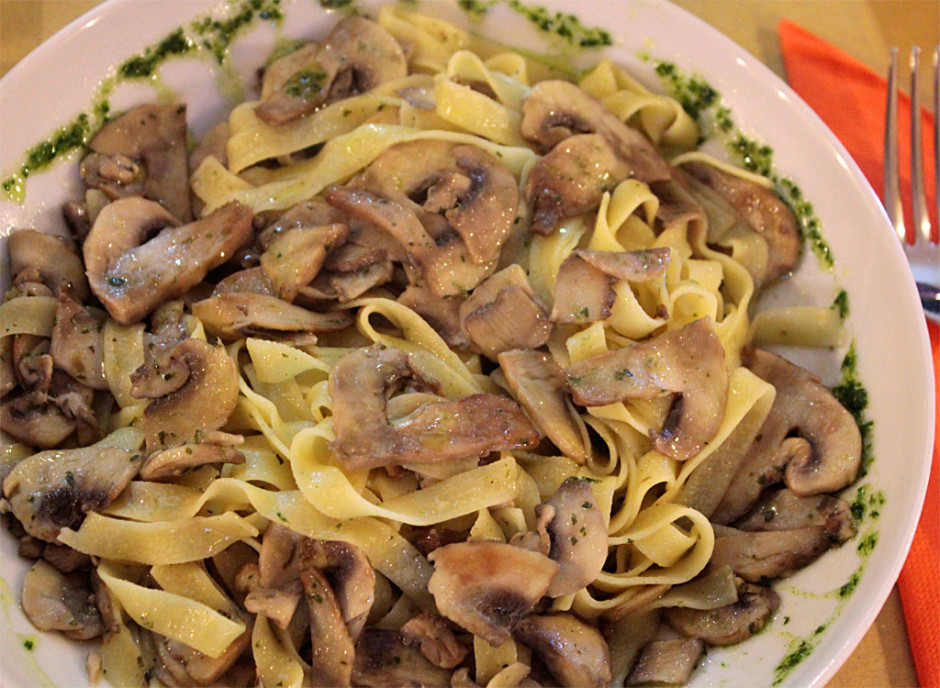 fettuccine prataioli porcini