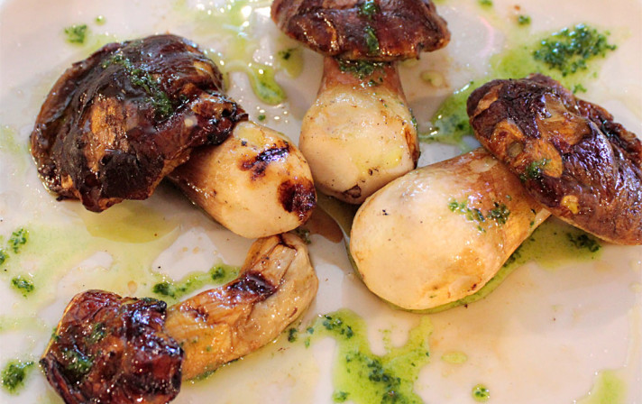 funghi porcini arrosto
