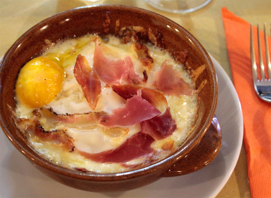 Scamorza osteria Norcia