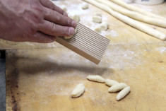 Decoro dei gnocchi fatti in casa
