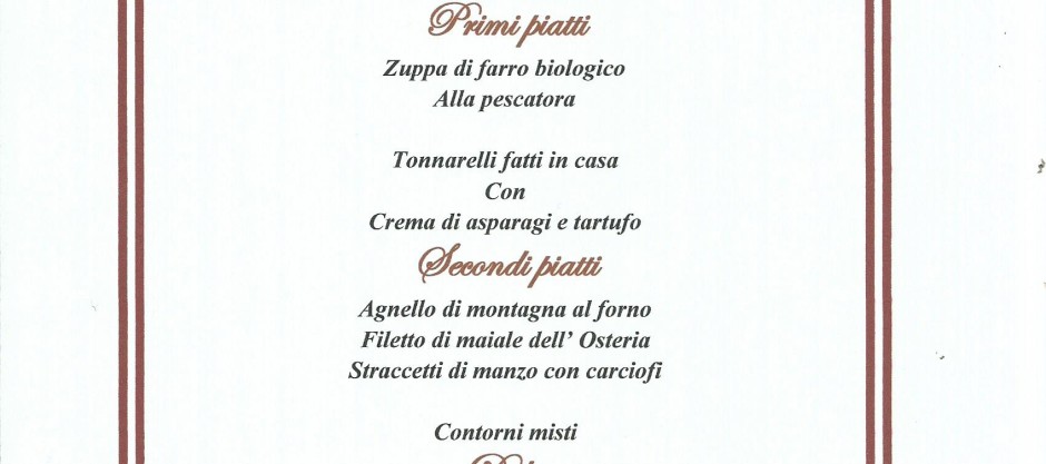 menu di pasqua 2016